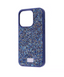 Накладка Bling World Rock Diamond iPhone 14 Pro Blue Titanium 53043 фото