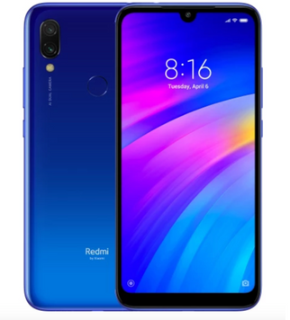 Xiaomi Redmi 7 2/16Gb Comet Blue Вживаний Б/В (Стан 5-) 54486 фото