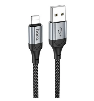 Кабель Lightning HOCO X102 Fresh 1m Black 48570 фото