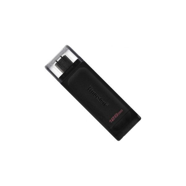 Флеш память USB-C 3.2 128GB Kingston DataTraveler 70 Black 35536 фото