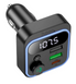 FM Модулятор HOCO E85 Tiger PD20W+QC3.0 Gray 50134 фото 2