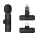 Бездротовий петличний мікрофон BOROFONE BFK12 Trophy Type-C Black 49553 фото 1