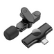 Бездротовий петличний мікрофон BOROFONE BFK12 Trophy Type-C Black 49553 фото 4
