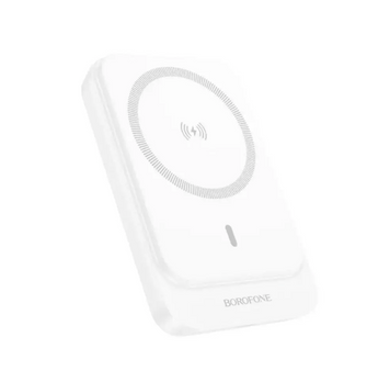 Додатковий акумулятор Borofone BJ63A MagSafe 10000mAh 15W White 50390 фото