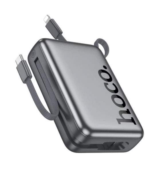 Додатковий акумулятор Hoco Eminente Q39 20000mAh Grey 52867 фото