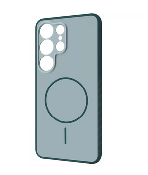 Накладка Proove Softline Magnetic Ring Samsung S25 Ultra Blue 54801 фото