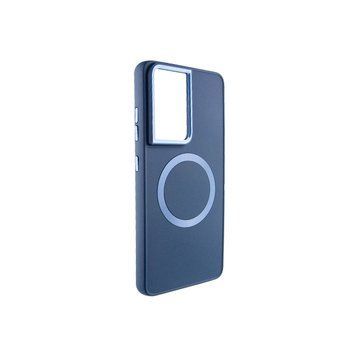 Накладка Bonbon Metal Style для Samsung S24 Ultra Cosmos Blue 44765 фото
