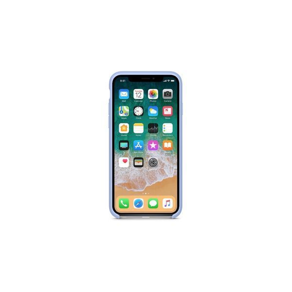 Накладка Silicone Case для iPhone XS Max Light Blue 20506 фото
