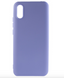 Накладка Silicone Case Full для Xiaomi Redmi 9A Lilac Blue 31011 фото