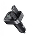 FM-модулятор Baseus Launcher S-09 Pro 35W 2USB + Type-C Black 54032 фото 2
