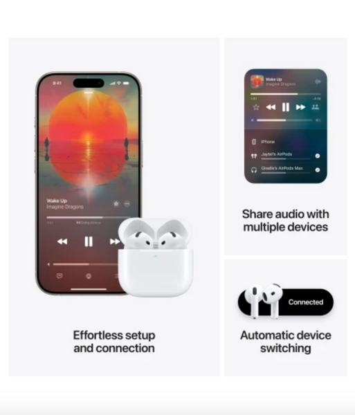 Apple AirPods 4 with Active Noise Cancellation (MXP93) 47056 фото