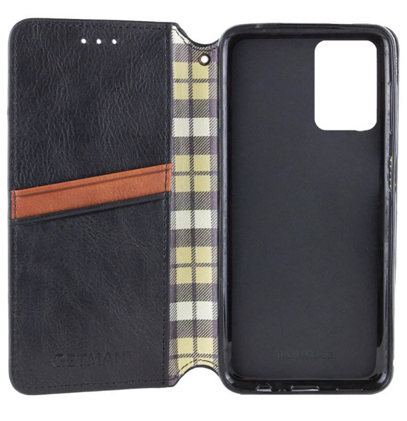 Чохол-книжка Getman Cubic Samsung A17 Black 344770 фото