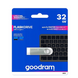 Флеш пам&rsquo;ять GOODRAM 32GB USB3.2 UNO3 Micro Silver 49941 фото 3