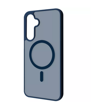 Накладка Wave Matte Color Magnetic Ring Samsung A16 Dark Blue 53944 фото