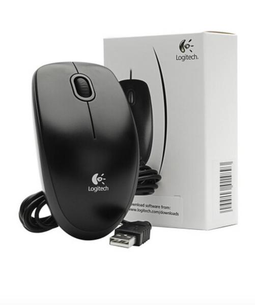 Мишка Logitech B100 Black USB 22517 фото