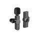 Мікрофон BOROFONE BFK12 Trophy lavalier wireless digital microphone Lightning Black 44310 фото 1