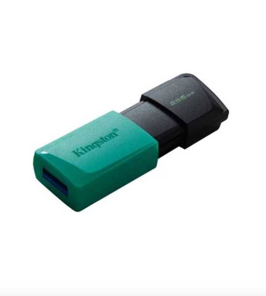 Флеш память USB3.2 256GB Kingston DataTraveler Exodia M Black/Teal 43713 фото