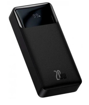 Додатковий акумулятор BASEUS 20000 mAh 20W Black 42135 фото