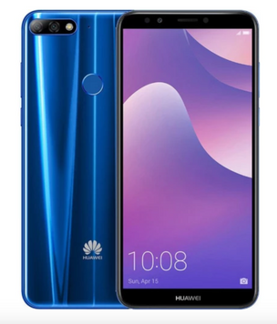 Huawei Y7 Prime 2018 3/32Gb (LDN-L21) Blue Вживаний Б/В (Стан 4+) 18600 фото