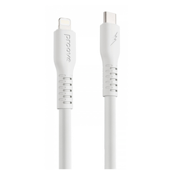 Кабель Type-C to Lightning Proove Eternal 27W (2m) White 46511 фото