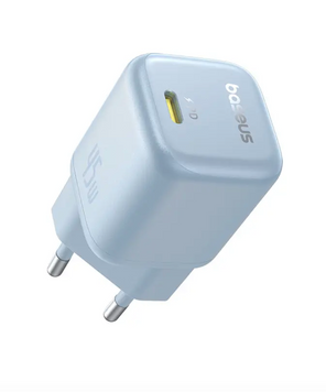 Адаптер мережевий Baseus PicoGo GaN Fast Charger 45W Blue 53006 фото
