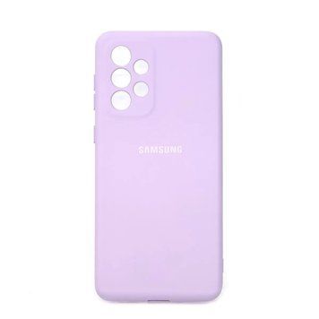 Накладка Silicone Case Full Samsung A536 Lilac 39606 фото