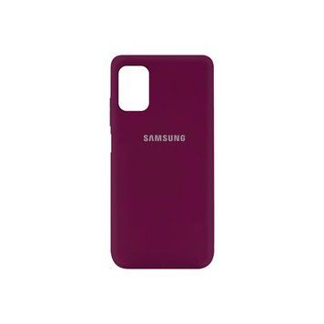 Накладка Silicone Cover Full для Samsung A022 (A02-2021) Marsala 29786 фото