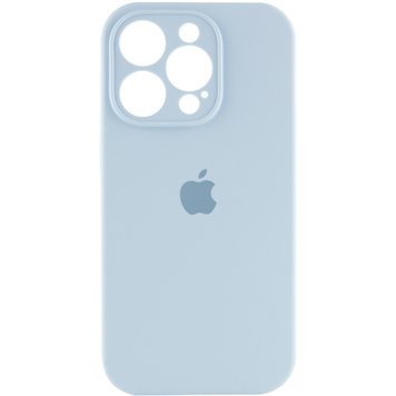 Накладка Silicone Case Full Camera для iPhone 13 Pro Max Light Blue 32346 фото