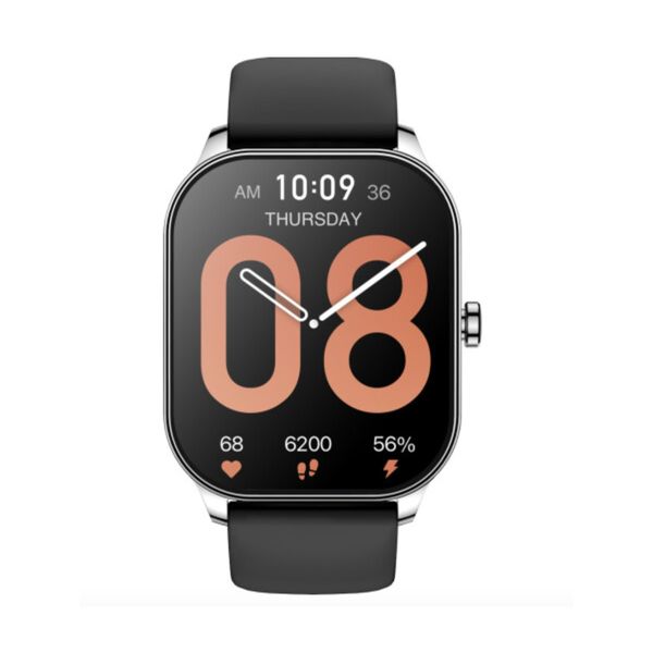 Смарт-годинник Xiaomi Amazfit Pop 3S Metal Silver 45696 фото