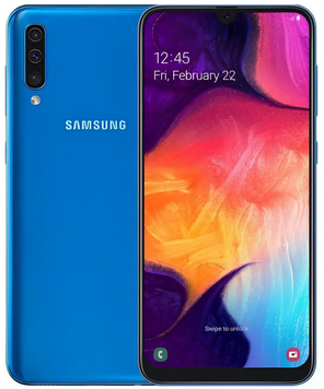 Samsung A505 Galaxy A50(2019) 6/128GB Blue Вживаний Б/В (Стан 5-) 53515 фото