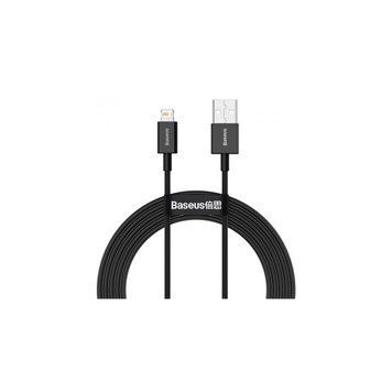 Кабель Lightning Baseus Superies Series 2.4A 2m Black 39944 фото
