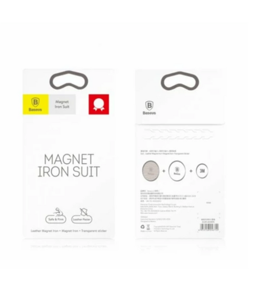 Магнітний тримач універсальний Baseus Magnet iron Silver 11225 фото