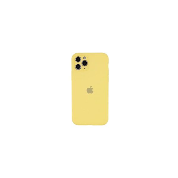 Накладка Silicone Case Full Camera для iPhone 13 Pro Max Mellow Yellow 32347 фото