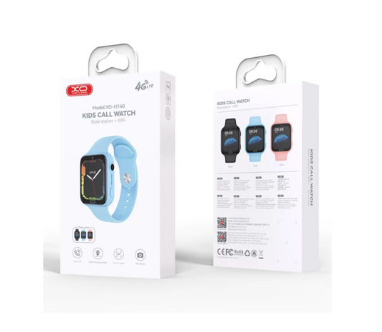 Купити Дитячий Смарт Годинник XO H140 Kids Smart 4G Watch Black