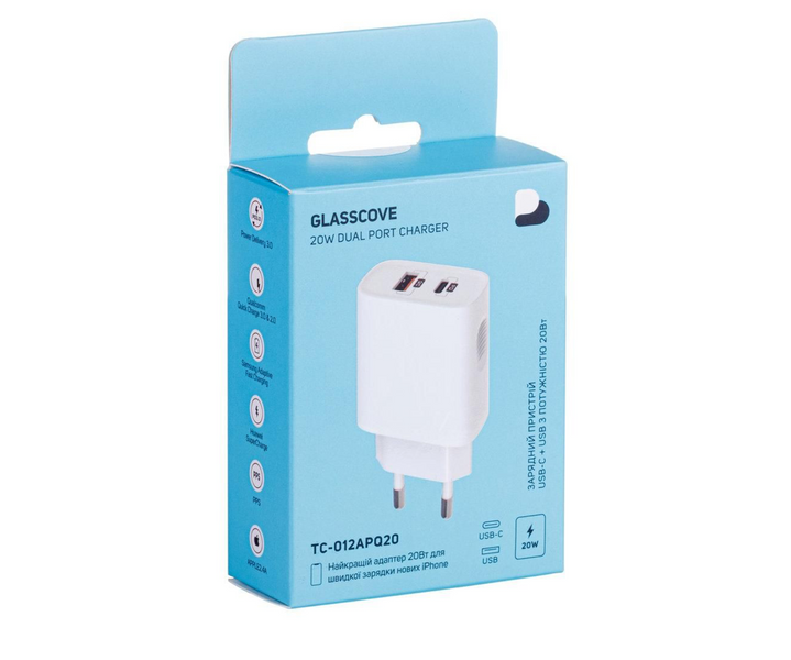 Адаптер мережевий USB Glasscove TC-012A 32965 фото