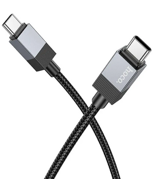 Кабель HOCO X110 TypeC-TypeC 60W 1m Black 50781 фото