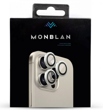 Захисне скло для камери Monblan Metal Ring iPhone 16 Pro/16 Pro Max Antique Bronze 54884 фото
