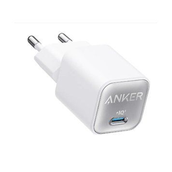 Адаптер мережевий ANKER PowerPort 511 Nano III - 30W USB-C White 43634 фото