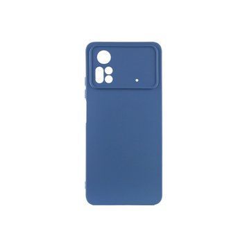 Накладка Silicon Case Full Xiaomi Poco X4 Pro 5G Navy Blue 37067 фото