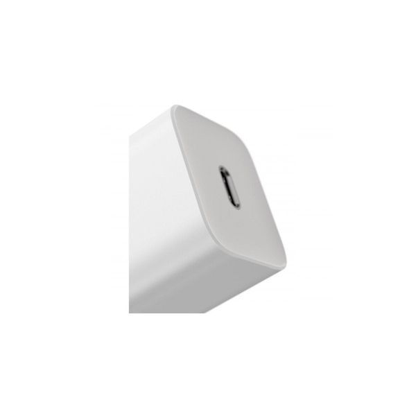 Мережевий зарядний пристрій Baseus Super Si 20W + кабель Lightning White 35092 фото