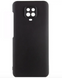 Накладка Sillicone Lakshmi Xiaomi Redmi Note 9s/Note 9 Pro Black 54574 фото