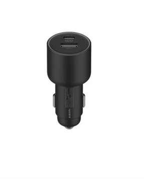 Автомобільний адаптер Xiaomi Car Charger 67W 1USB+1Type-C Black 53747 фото