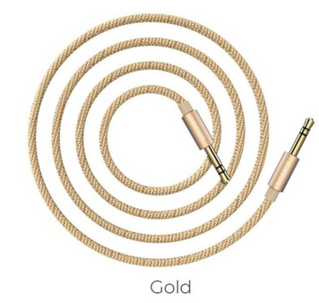 Подовжувач BOROFONE BL3 Audiolink 3.5mm/1m Gold 46527 фото