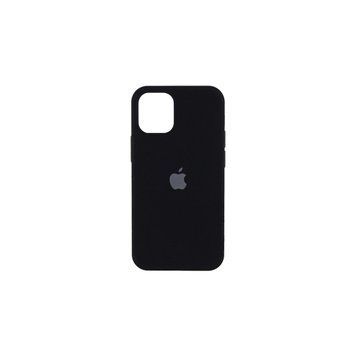 Накладка Silicone Case Full для iPhone 15 Pro Max Black 42064 фото