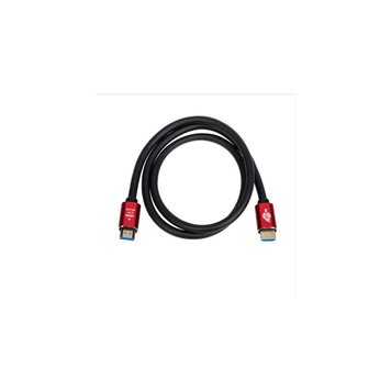 Кабель Atcom HDMI - HDMI V 2.0 (MM), 4K, 2 м, BlackRed (24942) пакет 44798 фото