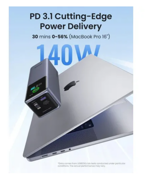 Додатковий акумулятор Ugreen Nexode 200W 25000mAh Titanium Gray 54911 фото