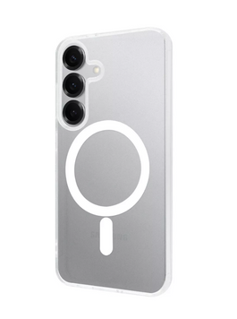 Накладка Proove Cuprum Magnetic Ring Samsung S25 FE White 52471 фото