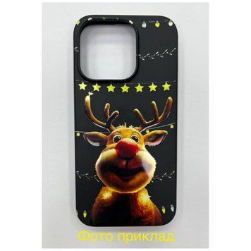 Накладка N Print для iPhone 14 Pro Deer Black 43320 фото