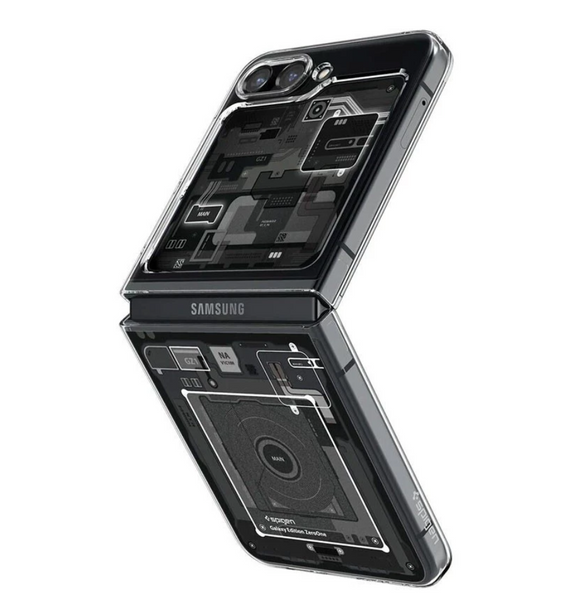 Накладка SPG Ultra Hybrid для Samsung Z Flip 5 Transparent 46473 фото