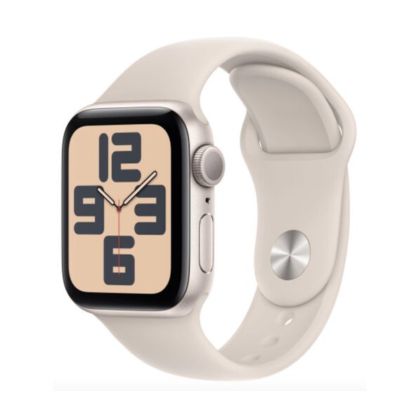 Apple Watch SE 2 GPS Starlight Aluminium with Starlight Sport Band 40mm ML (MR9V3) 45949 фото